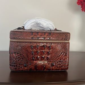 Brahmin Melbourne Collection Charmaine Travel Makeup Bag
